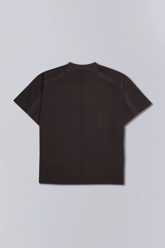 In-Stock Product: Co-Branded Jlal Protein Cotton Functional Outdoor 3D Cut Embroidered Logo Short-Sleeve T-Shirt 25Aw