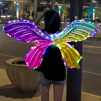 Цветовые огни-ангел [2 световой струны/бесплатная трансмиссия/бесплатная установка]