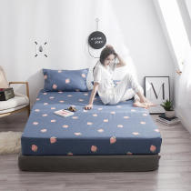  Cotton one-piece bed sheet Simmons non-slip pure cotton 1 5m 1 8m bed sheet bedspread bed cover mattress protective cover