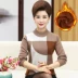 Mùa thu và mùa đông áo len dày mới cho phụ nữ trung niên size rộng rộng cộng với áo len nhung mẹ nửa cổ cao áo khoác nữ trung niên Phụ nữ cao cấp