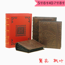 Album collection Big 6 inch 5 inch 6 inch 7 inch 8 inch 100 sheet 200 insert style Maple window