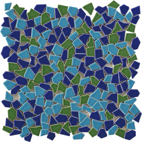 Liberty Stone Mosaic Pind Art Pond Yuchi Tile