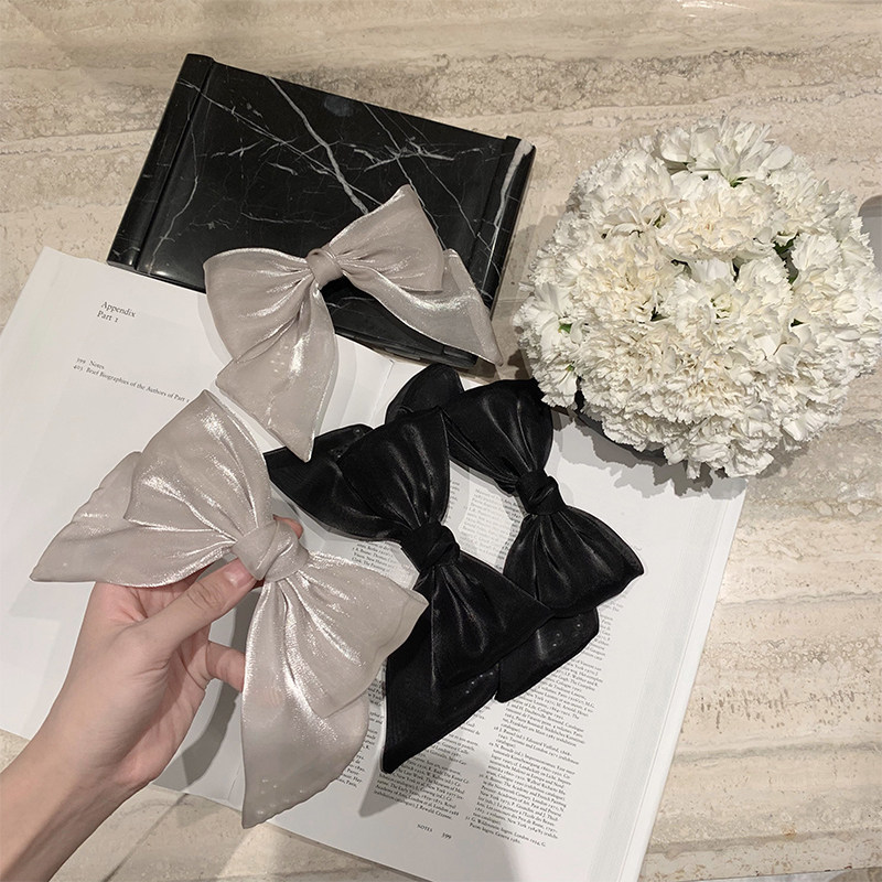 OKMA big bow hairpin hairpin Korean net celebrity bangs clip headdress Japanese sweet hairpin back of the head