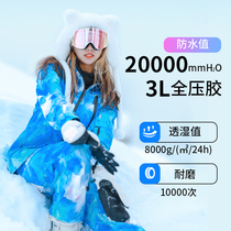 ALPVILE Professional Ski Wear 3L Fully Laminated Veneer Waterproof Windproof Warm and Breathable (Japanese Series)