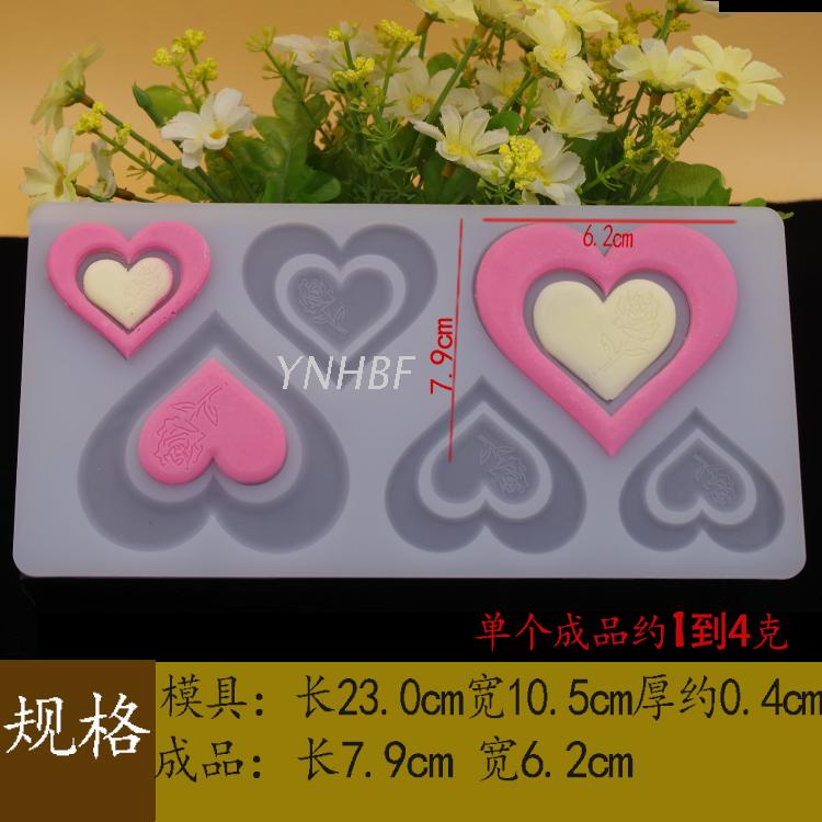 Sô cô la chèn khuôn shouxi từ thiên nga tam giác bán nguyệt silicone sô cô la viền khuôn bánh chèn - Tự làm khuôn nướng khuon banh trung thu