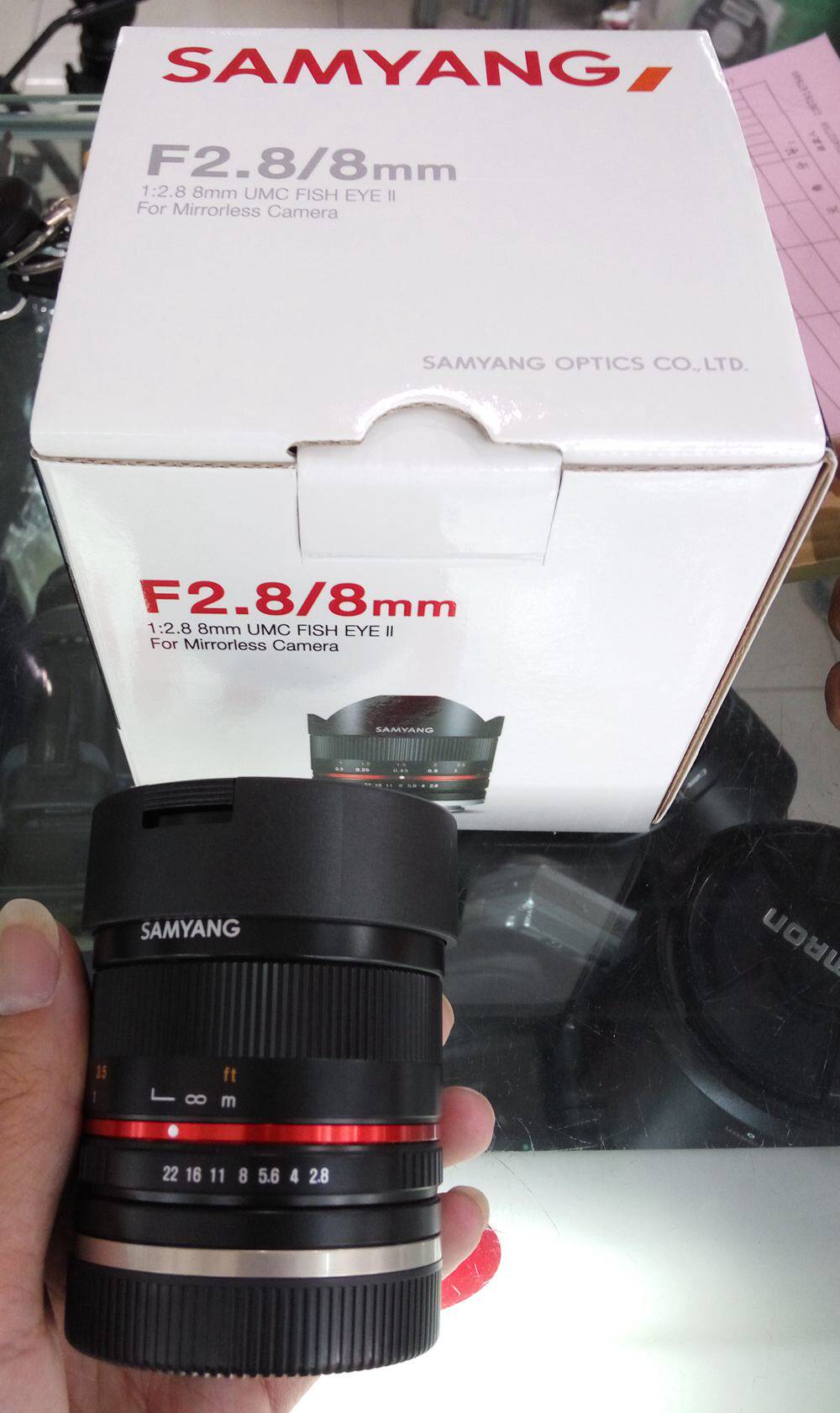 Sanyang samyang 8mm f2 8 lenses Continental line of goods