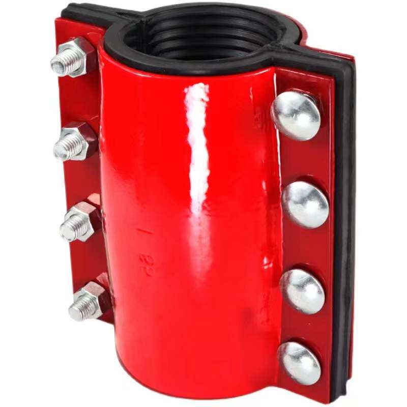 New steel plate Haf section galvanized steel pipe PVC PPR PE pipe emergency repair joint quick drain joint splint quick connection