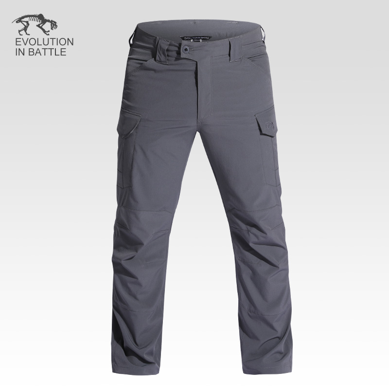 Eng Tiger Battalion Long Pants City Grey Four Sides Elastic Nylon Speed Dry Ultrathin Sports Outdoor Pants