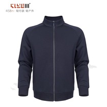 4158m mountain style executive tactical stand collar jacket spring and autumn outdoor jacket light luxury unprinted commuting casual top for men