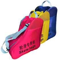 New Skates roller skating adult childrens backpack shoulder bag helmet protective gear outdoor full set