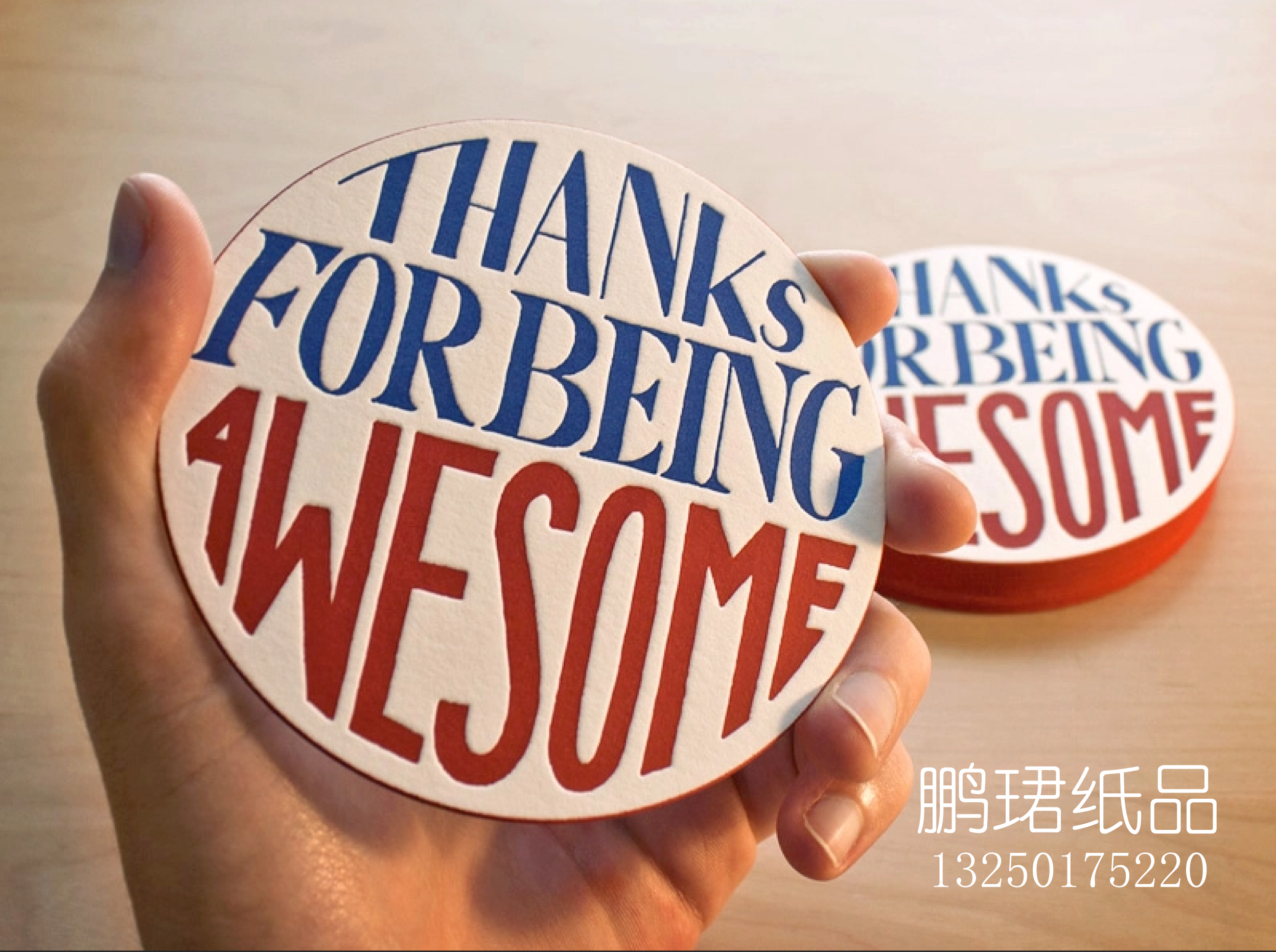 Bar absorbent paper coaster high quality paper coaster absorbent paper coaster beer paper coaster bar dining bar