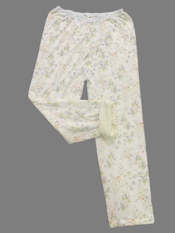 Summer Air Conditioning Pants New Women's Style Traditional Chinese Medicine Health Care All-Cotton Long-Staple Cotton Moisture-Wicking Cold-Resistant Long Pants Loose Home Pants Cotton