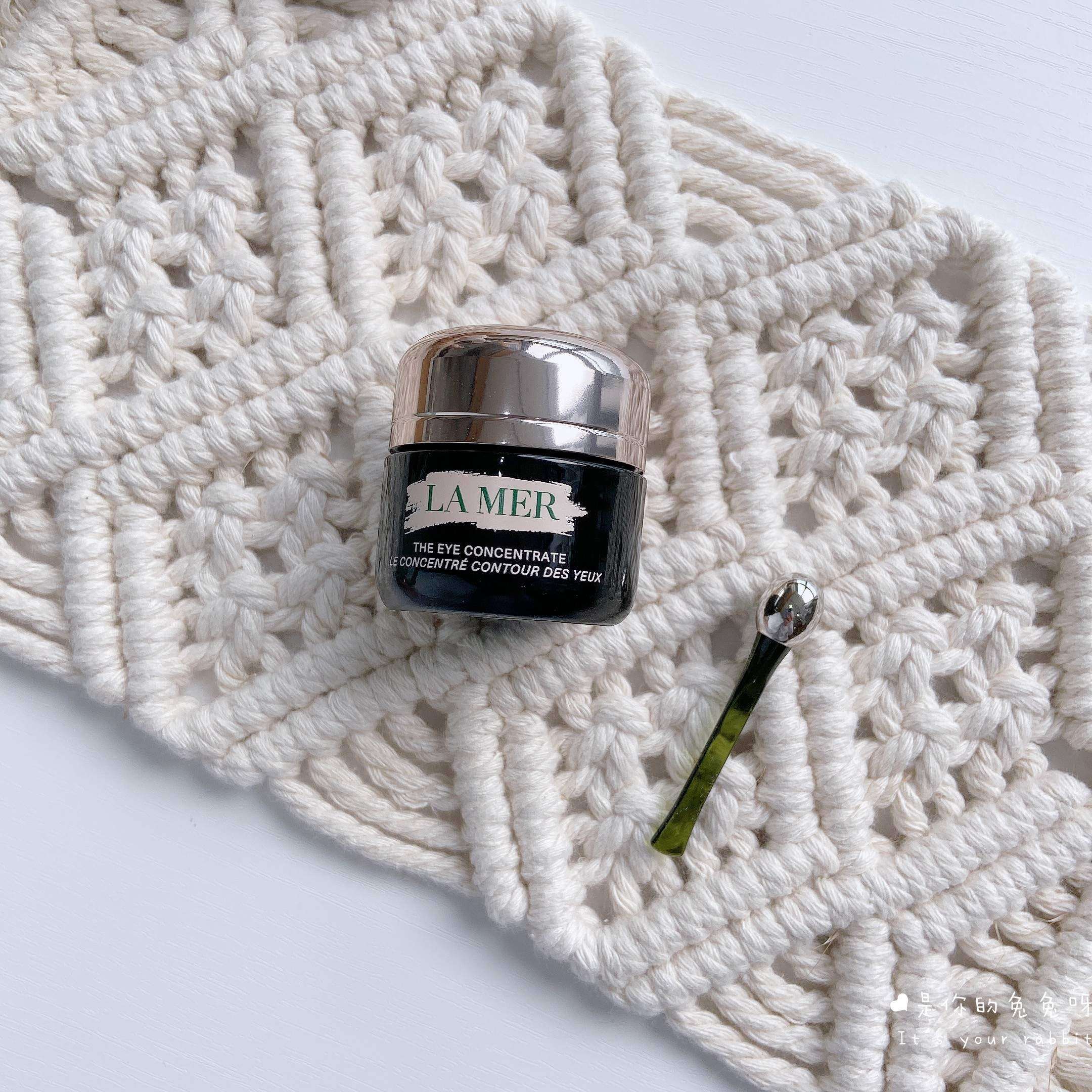 lamer Marine Lana concentrated repair fine lines firming anti-wrinkle anti-aging small green bottle eye cream 15ml dark circles