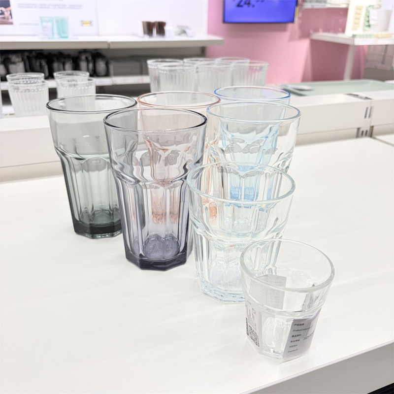 Authentic Ikea Borkel Tempered Glass Cup Beer Cup Milk Cup Large Drinking Cup Tea Cup Bar Cup Authentic Ikea Borkel Tempered Glass Cup Beer Cup Milk Cup Large Drinking Cup Tea Cup Bar Cup