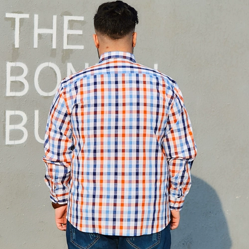 Лонгслив, хлопковая рубашка для отдыха, большой размер