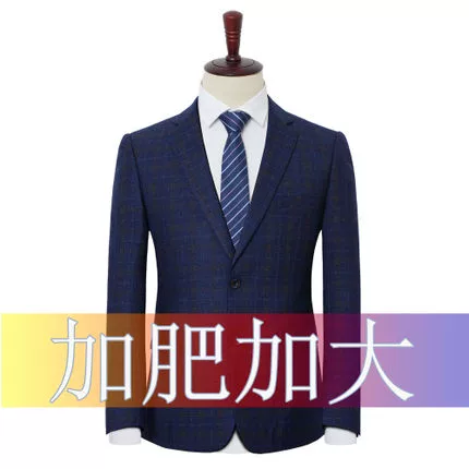 Добавить удобрения, чтобы увеличить мужской сетчатый костюм для мужчин, костюмы, костюмы, отколотые средние и молодые толстые мужчины.