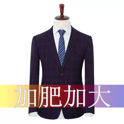 Добавить удобрения, чтобы увеличить мужской сетчатый костюм для мужчин, костюмы, костюмы, отколотые средние и молодые толстые мужчины.