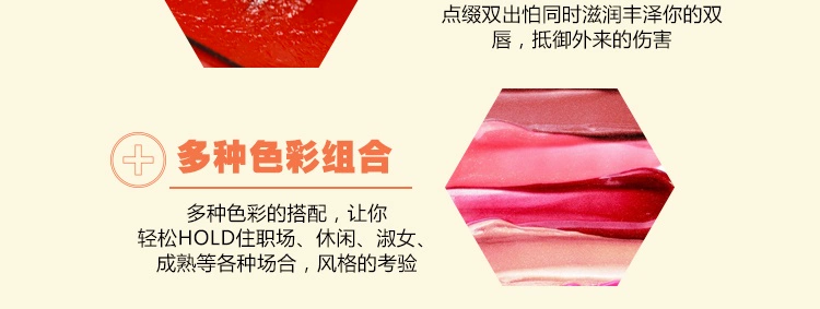 Authentic by nanda lip gloss lip gloss dưỡng ẩm lâu dài dưỡng môi không thấm nước son bóng nhiều màu thạch dưỡng ẩm