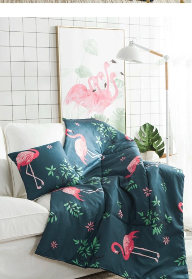 Gối công sở quilt đôi sử dụng nghỉ trưa gối chăn xe đệm sofa gối đa chức năng điều hòa không khí đã được gối ghế