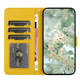 Soft Pink Floral Embossed Wallet iPhone Stand Flip cover iPhone Case for iPhone 17, 16, 15, 14 and 13