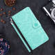 Soft Pink Floral Embossed Wallet iPhone Stand Flip cover iPhone Case for iPhone 17, 16, 15, 14 and 13