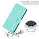 Soft Pink Floral Embossed Wallet iPhone Stand Flip cover iPhone Case for iPhone 17, 16, 15, 14 and 13