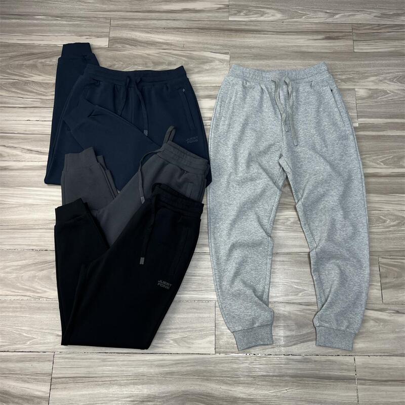 Designer Knit Pique Cotton Jogger Cuffed Pants Men's Sports Casual Sweatpants Solid Color Jogging Pants Designer Knit Pique Cotton Jogger Cuffed Pants Men's Sports Casual Sweatpants Solid Color Jogging Pants