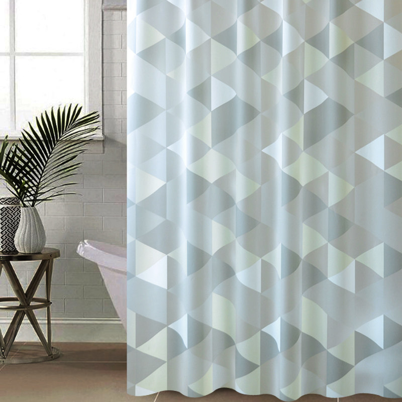 Rhyme bathroom Waterproof Partition Bath cord Thickened Mildew insulation shielded Hung Curtain Makeup Room Hotel Door Curtain Pull Curtain