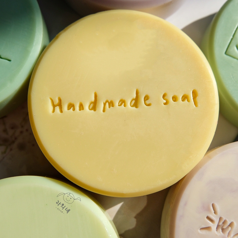 Handmade English Text, High Compatibility, High Usage Rate, Artistic, Simple, Creative English, Handmade Soap, Cold Process Soap
