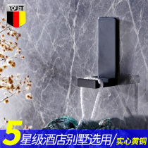 Punch-free adhesive hook kitchen wall load-bearing strong adhesive nail-free bathroom traceless door rear hanging coat hook wall hanging hook