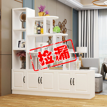  Entrance cabinet Shoe cabinet integrated partition cabinet Living room small apartment entrance door decorative screen Modern simple shelf Wine cabinet