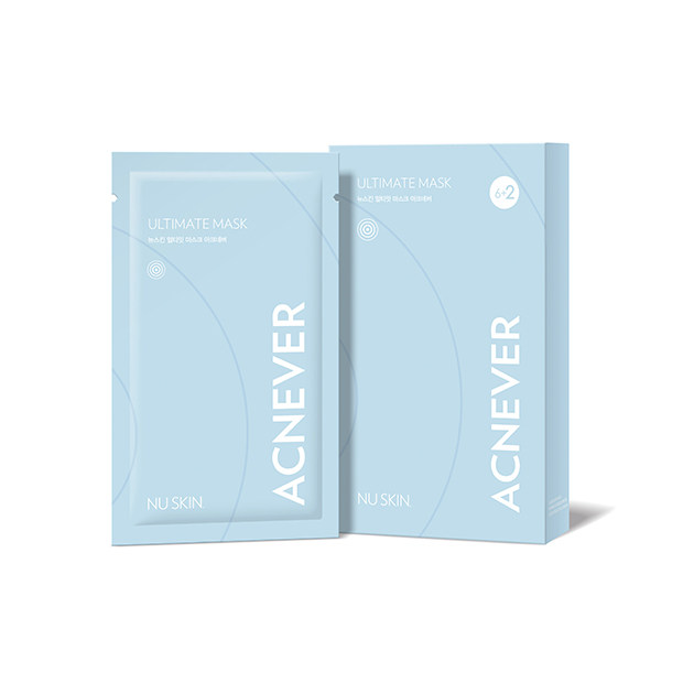 Korea NUSKIN Nu Skin A C First Aid Mask for Problem Skin Concentrated Care Mask 2021 New Packaging