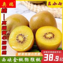 West Gorge Golden Peach Macaque Peach Fresh Pregnant Woman Fruit When Season Yellow Heart Chic Exotic Fruit Whole Box Big Fruit Fresh Now Off Gift Gift