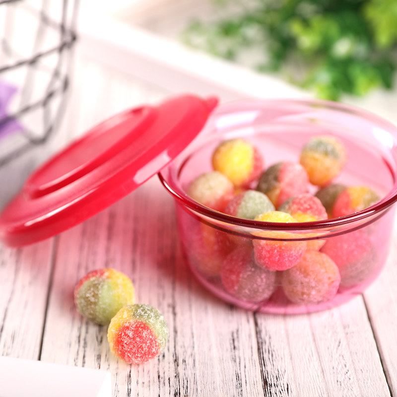 Special 100 Whirlpool Fresh Box Crystal Ying Bowl Storage Storage Box Sealed Round Bowl Mini Snack Box 150ml Color Random