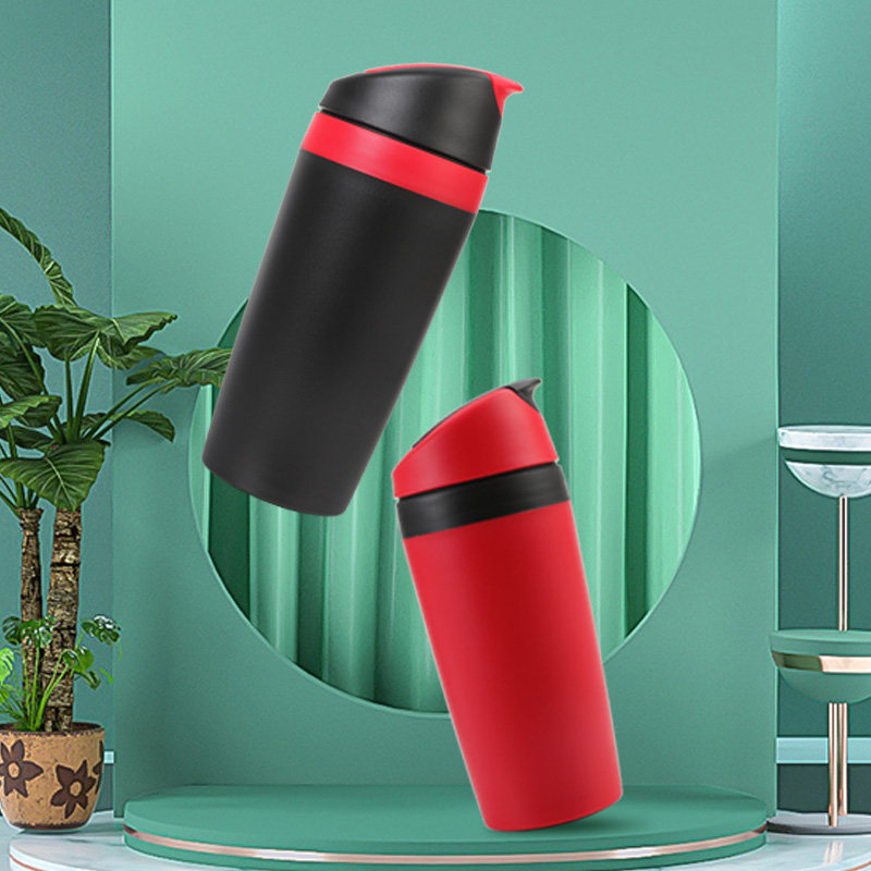 Special 100 Huey tea fragrant sepvage cup thermal insulation anti-burn with tea septer plastic water glass portable cup 360ml