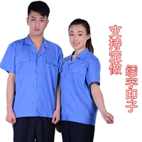 Синяя футболка, короткий рукав