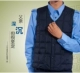 Áo vest cotton trung niên và cũ giản dị mùa đông lạnh lùng cha tải cotton vai mùa thu và mùa đông vest nam vest bông