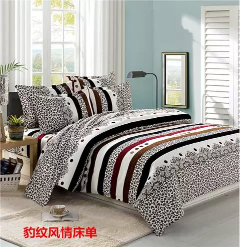 Khăn trải giường bằng vải cotton đơn màu đỏ đôi lớn 1,5m1,8 m 2.0 giường 100% cotton dày