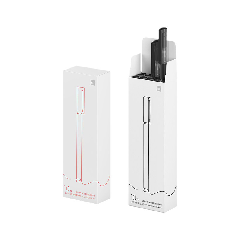 Millet giant can write gel pen 0 5mm spring bullet black red color Japanese ink writing smooth