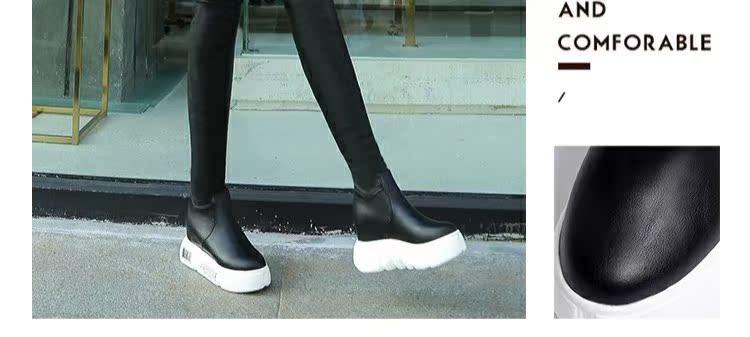 Giày cao đến đầu gối mùa thu đông 2018 của nữ mới boots cao cổ