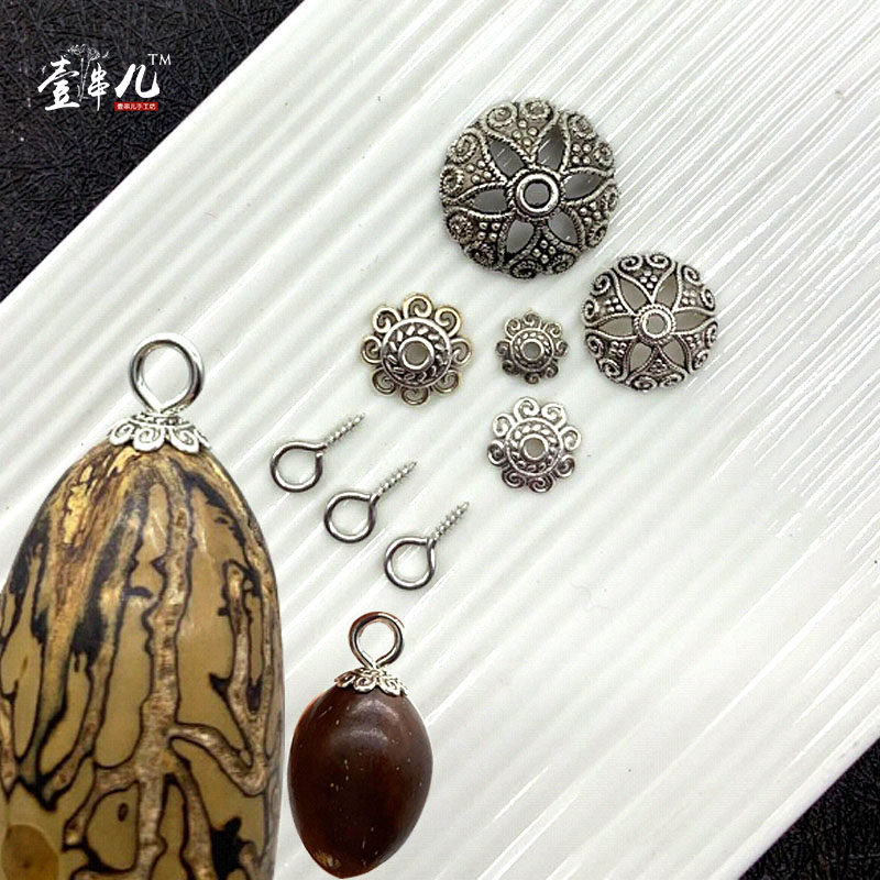 one thousand eye bodice Gourd Pearl Sheep Eyewear Nails 9 Nine Words Screws Flowers Hat Diy Film Accessories Hide Silver