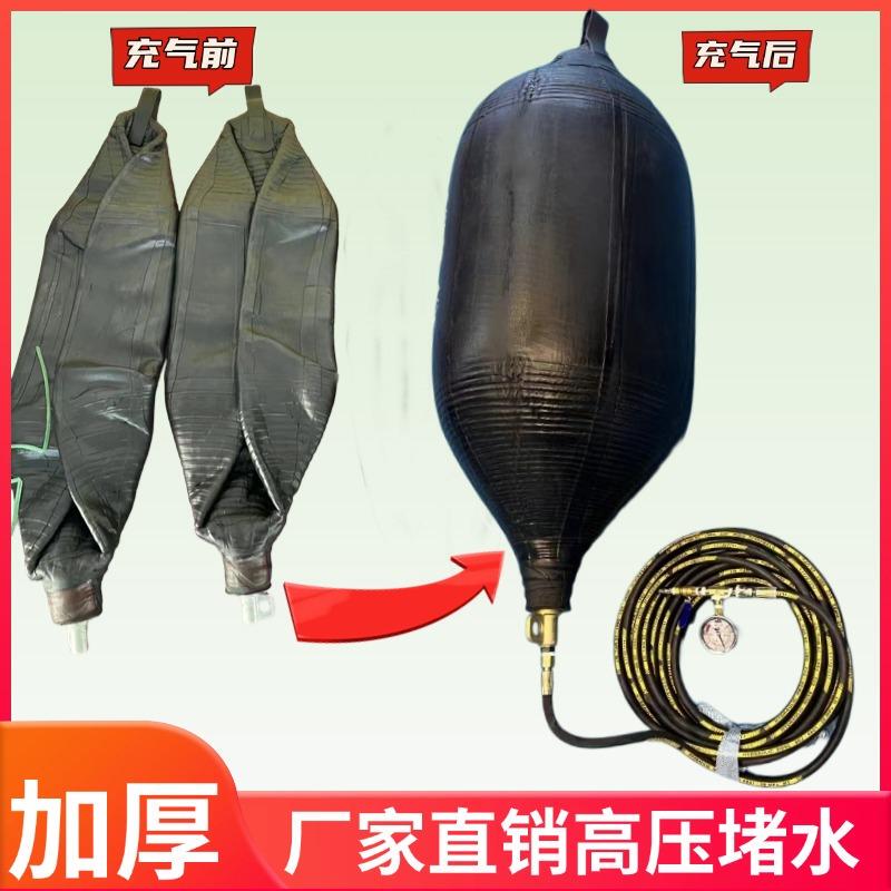 Sewage Pipe Sealing Air Bag 0.15 Megapascal High-Pressure Leak-Stopping Air Bag Water-Blocking Rubber Bladder 10m for Use in Water Depth Sewage Pipe Sealing Air Bag 0.15 Megapascal High-Pressure Leak-Stopping Air Bag Water-Blocking Rubber Bladder 10m for Use in Water Depth