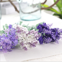 Provence romantic lavender artificial flowers Fake flowers Silk flowers Living room table decoration flowers Wedding bouquet