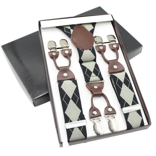 Подтяжки, рубашка для взрослых, штаны, нескользящие бретели, городской стиль