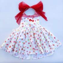 Japan foreign trade girls drawing clothes young children upscale waterproof apron anti-wear hood clothes baby dinner dresses