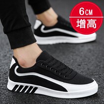 Sails shoes mens breathable cloth shoes Summer mens shoes Han version students Nets heightening board shoes Trend 100 hitch casual shoes submale