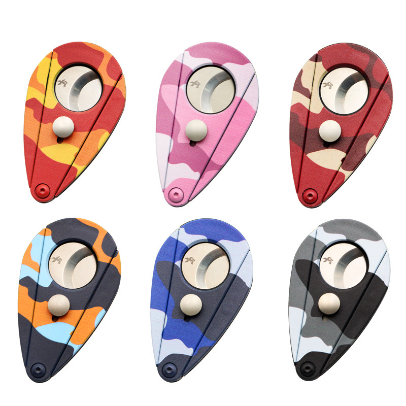  American original imported Xikar Sika cigar cutter portable sharp cutter Camouflage series 201