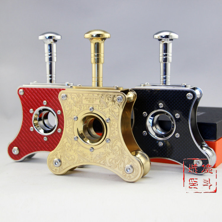 Monsoon JIFENG Cigar Screen Cigar Knife Pure Copper Cigar Table Scissor Carbon Fiber Table Scissor JF-BOSS