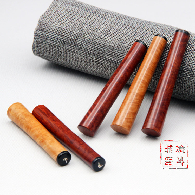 Italian duck Lanatra stone pipe pressure rod of retro wood grain bar