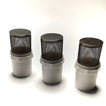 Fish tank water pump Sheung Shui strainer connector white PVC fish strainer separation strainer terminal filter impurities